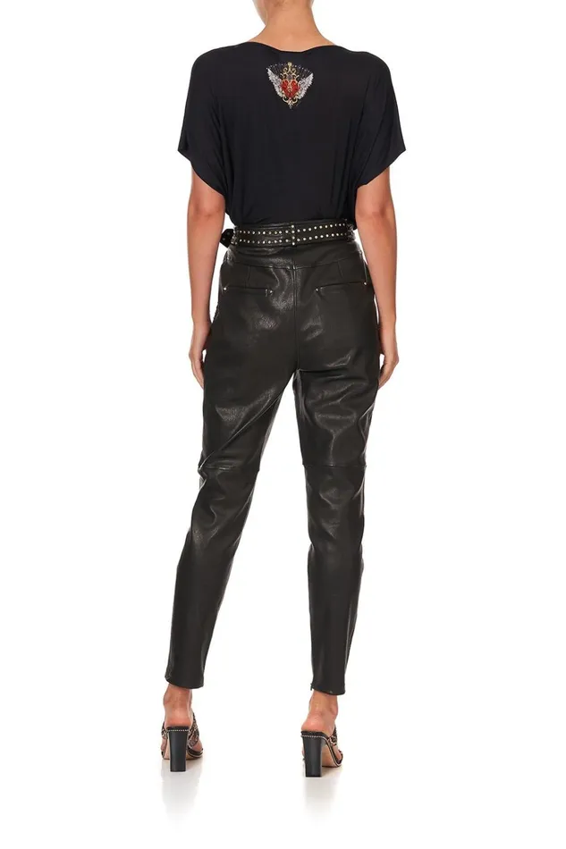 Women Tees Camilla Loose Fit Boxy Tee Montagues Capulet