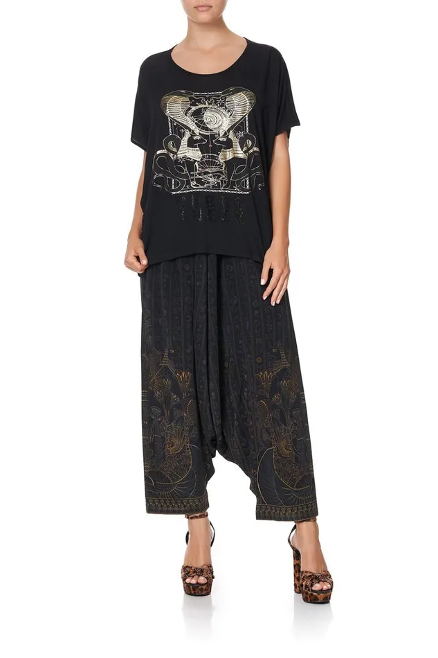 Women Tees Camilla Loose Fit Round Neck Tee Cobra King