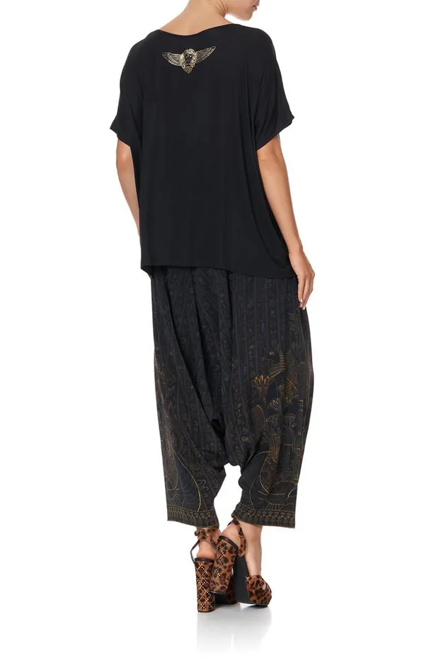 Women Tees Camilla Loose Fit Round Neck Tee Cobra King