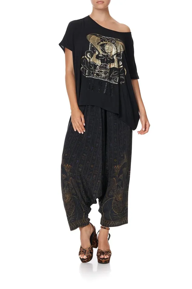 Women Tees Camilla Loose Fit Round Neck Tee Cobra King