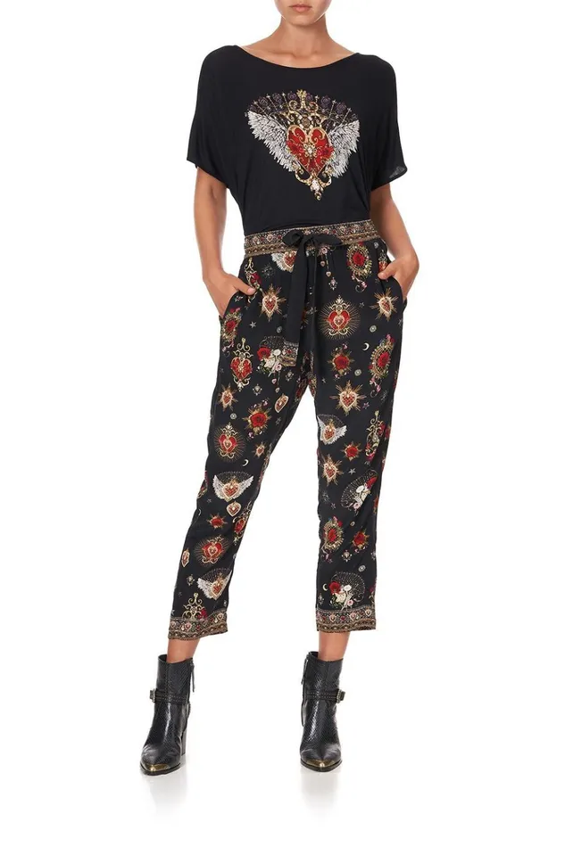Women Tees Camilla Loose Fit Round Neck Tee Montagues Capulet