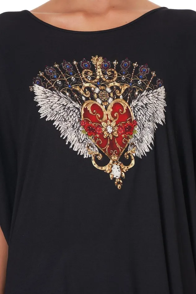 Women Tees Camilla Loose Fit Round Neck Tee Montagues Capulet