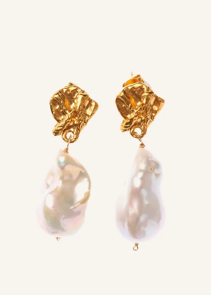 Women The Fragment Of Light Earrings Gold MEEM