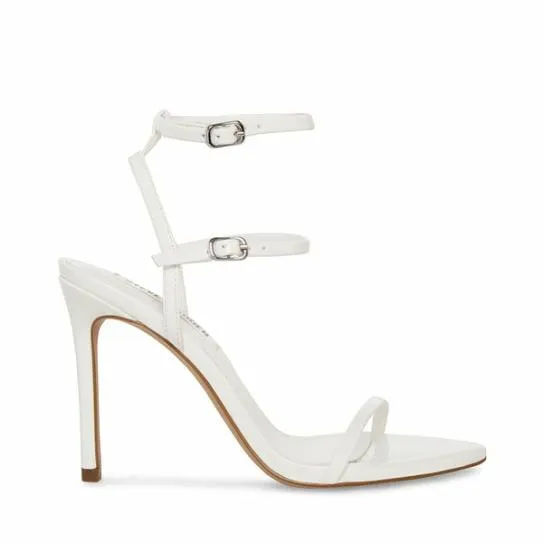 Women THERESA WHITE PATENT White Patent Steve Madden Heels