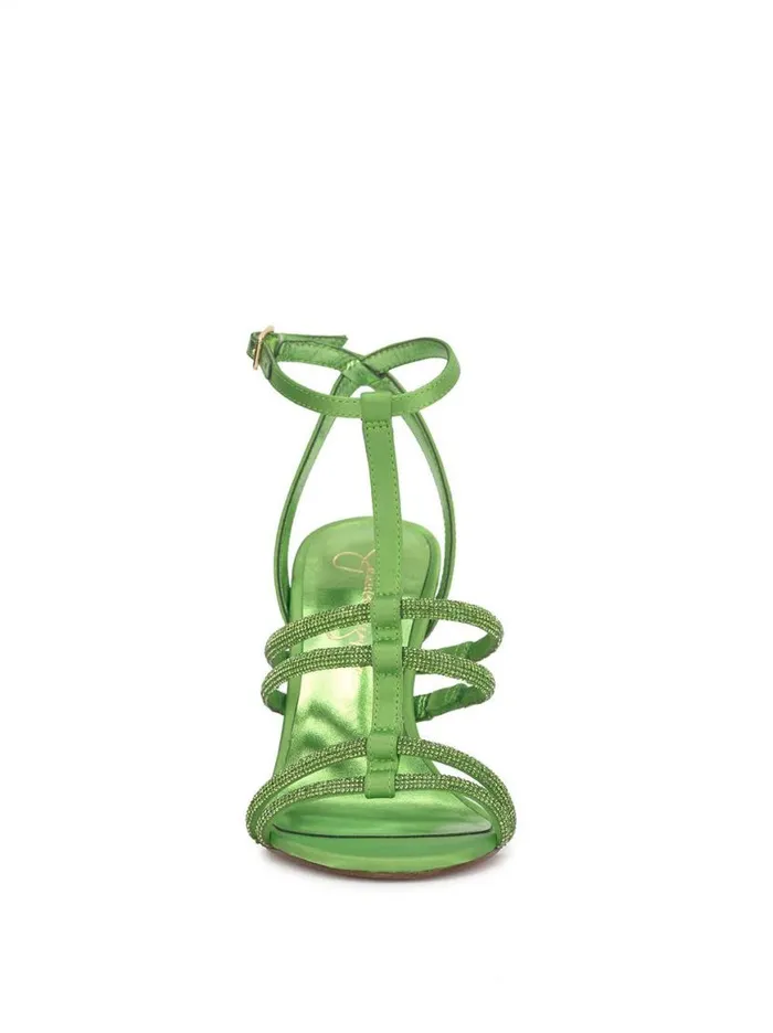 Women Tiannah TStrap High Heel In Green Jessica Simpson Sandals