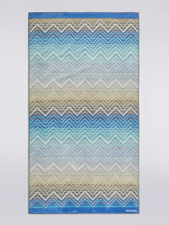 Women Tolomeo Beach Towel 100215180 Blue Missoni Beach Towels Women Tolomeo Beach Towel 100215180 Blue Missoni Beach Towels