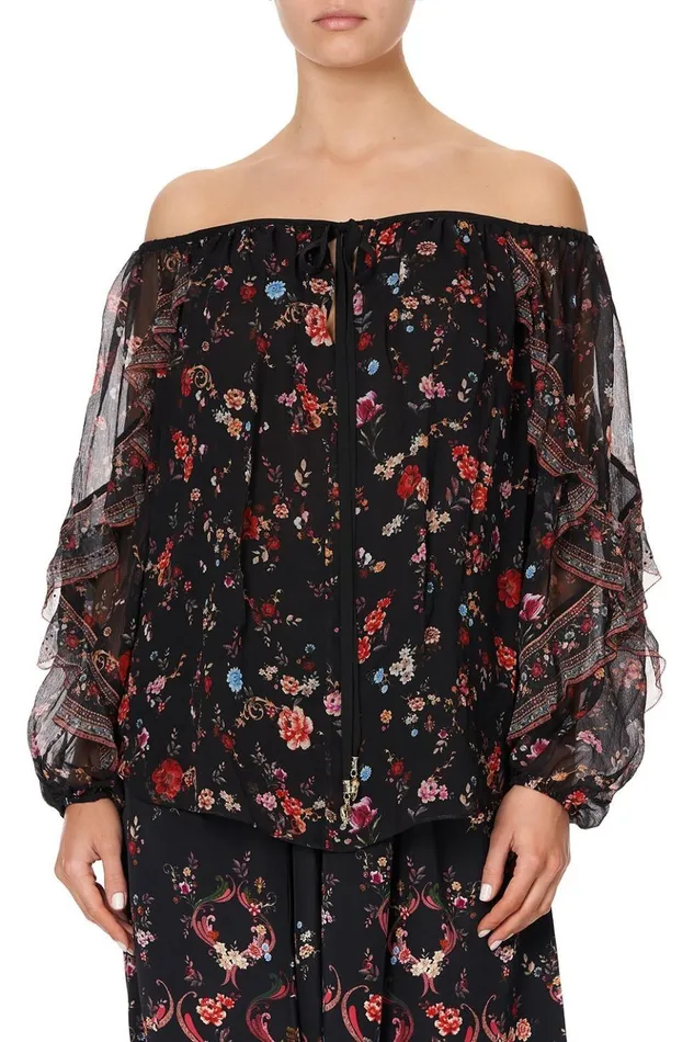 Women Tops Camilla Blouson Drop Shoulder Blouse A Girl Like You