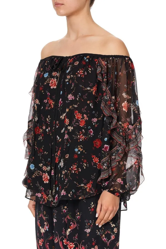 Women Tops Camilla Blouson Drop Shoulder Blouse A Girl Like You