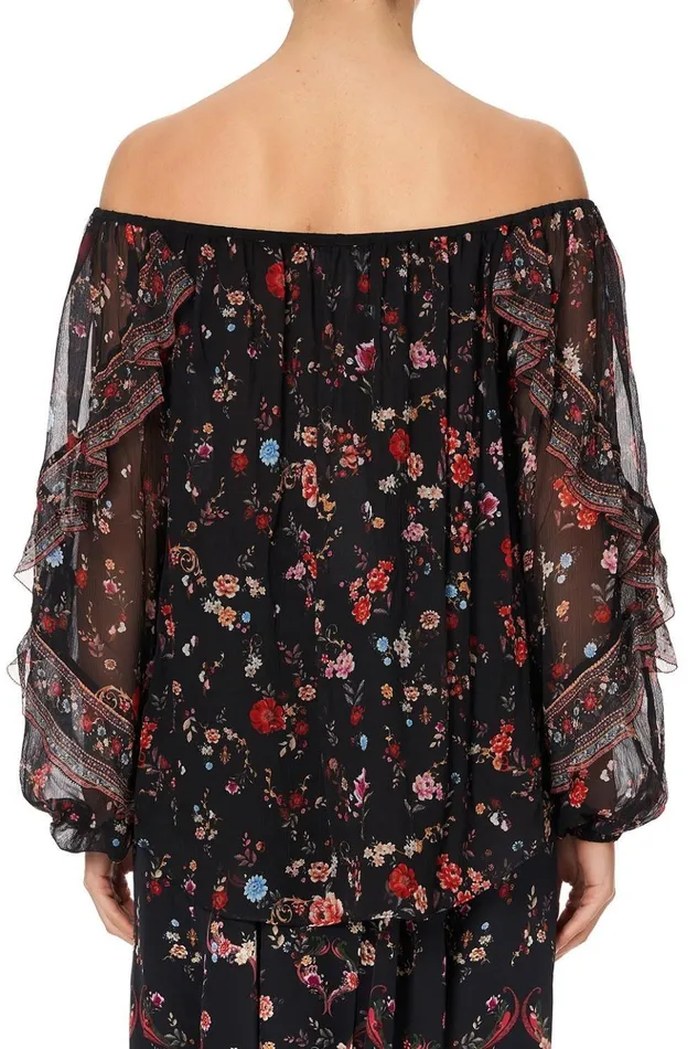 Women Tops Camilla Blouson Drop Shoulder Blouse A Girl Like You
