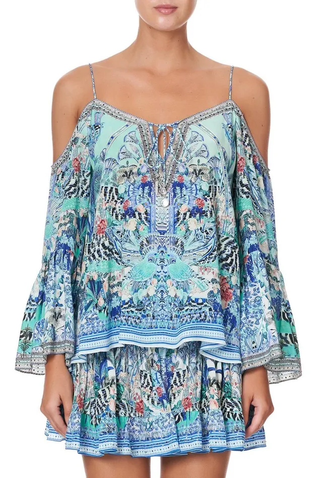Women Tops Camilla Drop Shoulder Top Wings Of Luxor