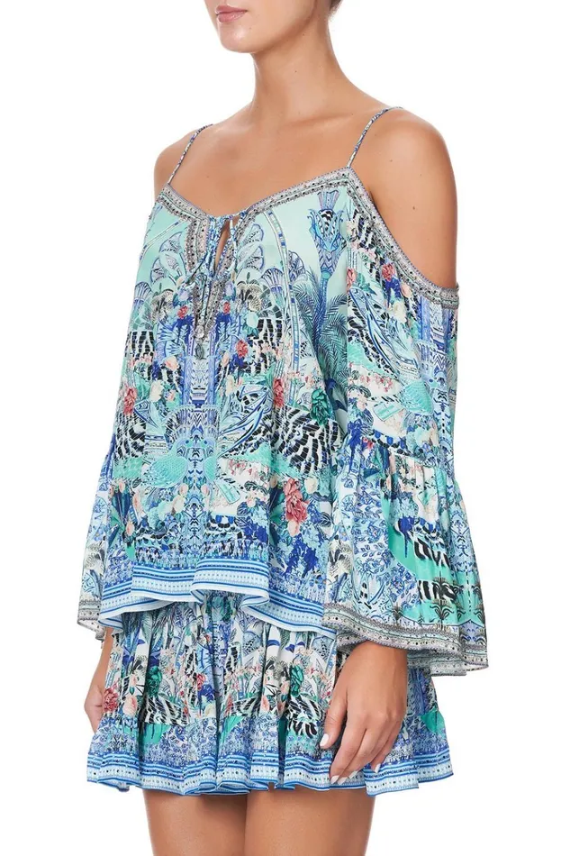 Women Tops Camilla Drop Shoulder Top Wings Of Luxor