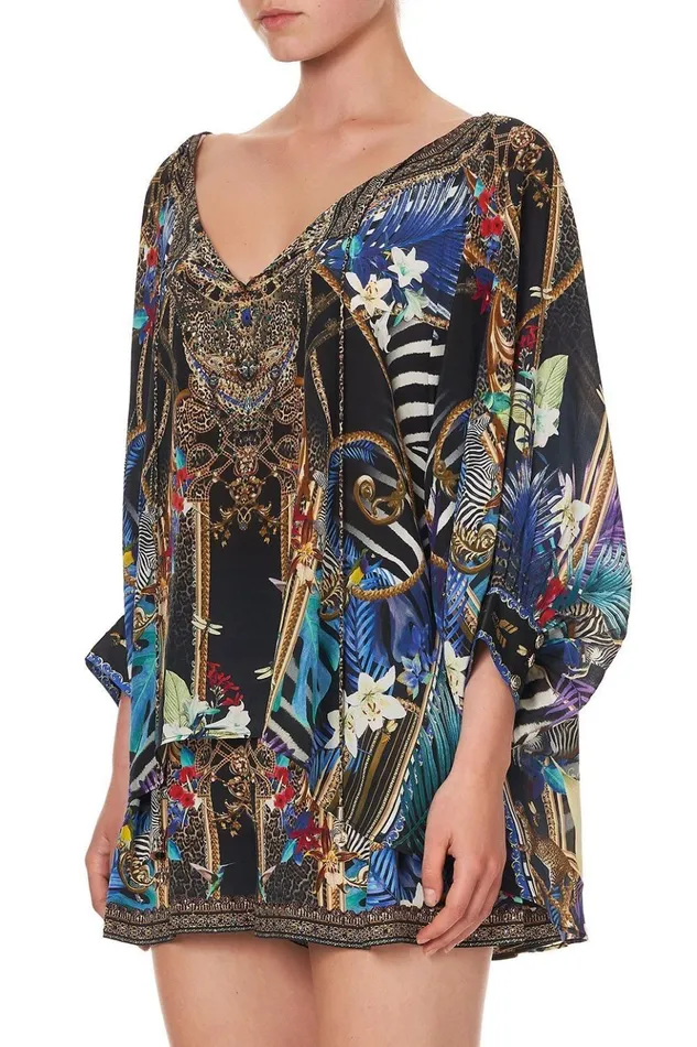 Women Tops Camilla Raglan Sleeve Blouse With Cuff Rainbow Room