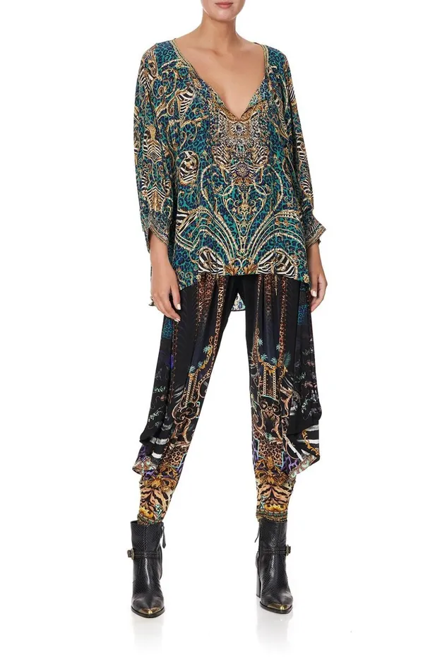 Women Tops Camilla Raglan Sleeve Blouse With Cuff Shes Got Grace
