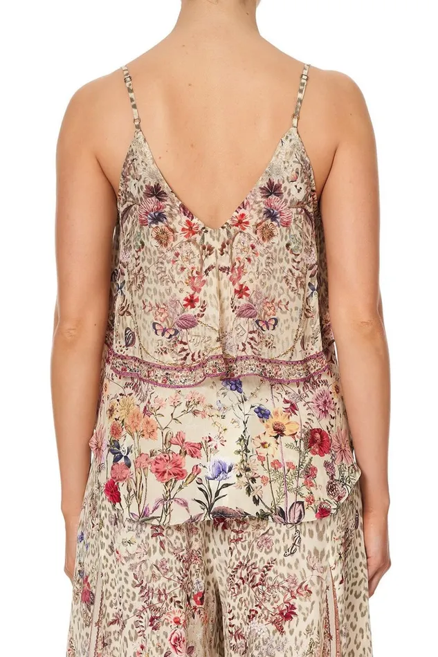 Women Tops Camilla Top With Neckline Frill Drifting Dreamer