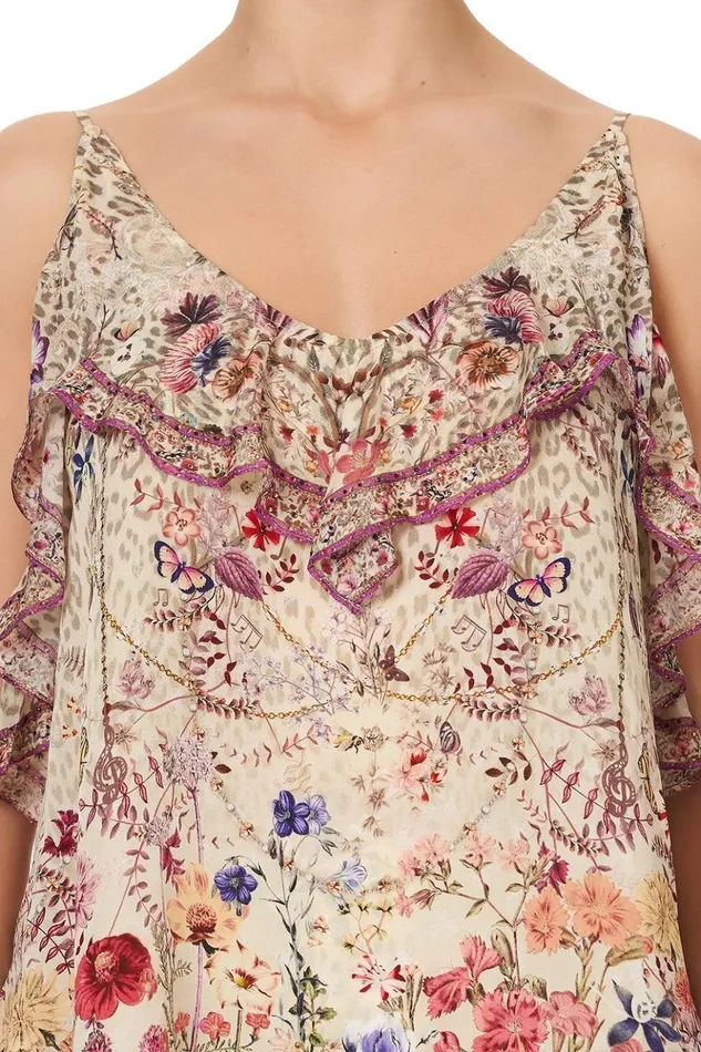 Women Tops Camilla Top With Neckline Frill Drifting Dreamer