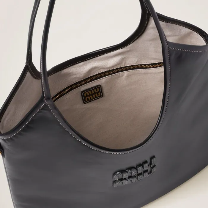 Women Totes Miu Miu IVY Leather Bag Black Women Totes Miu Miu IVY Leather Bag Black