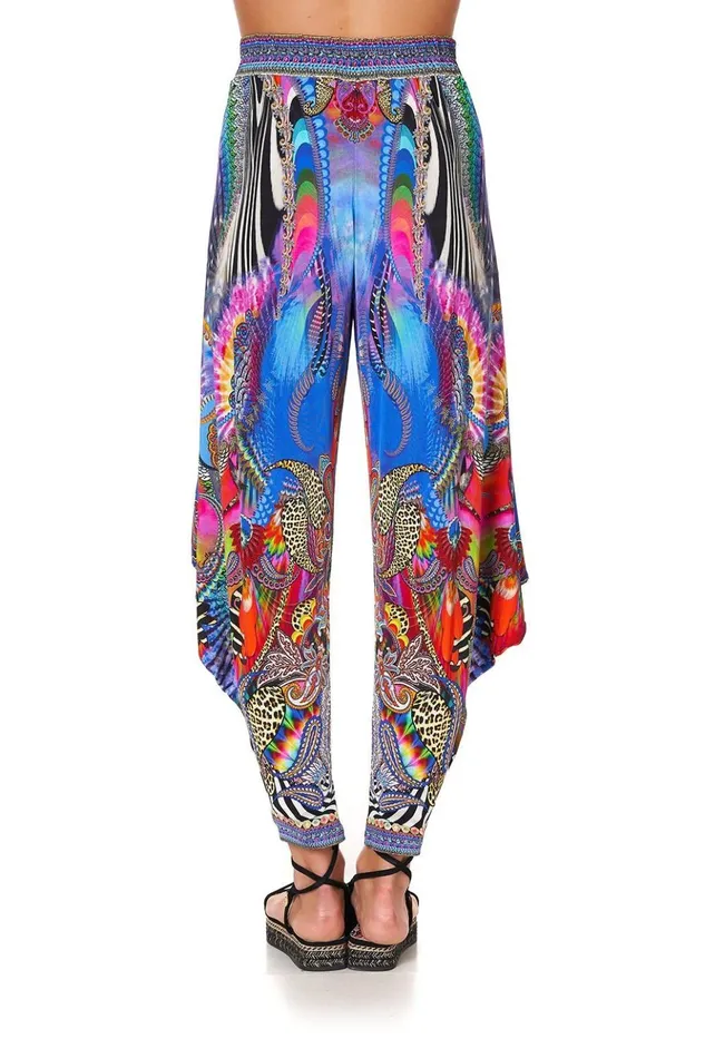 Women Trousers and Leggings Camilla Jersey Drape Pant With Pocket Psychedelica