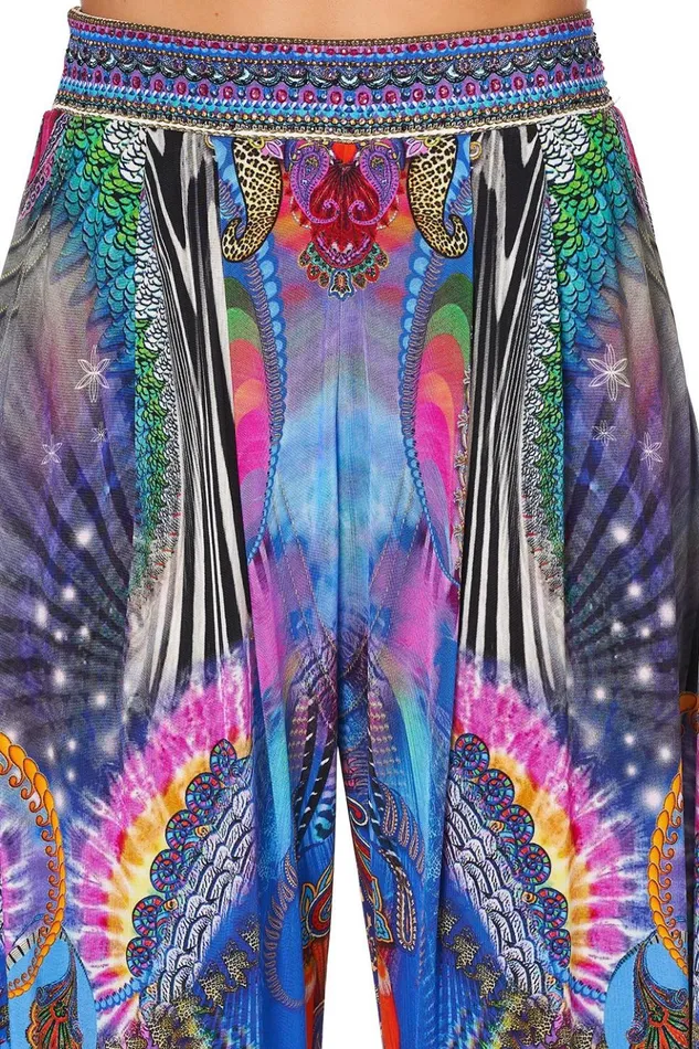 Women Trousers and Leggings Camilla Jersey Drape Pant With Pocket Psychedelica