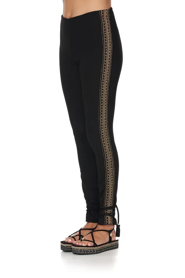 Women Trousers and Leggings Camilla Ponte Pant With Side Panel A Girl Like You