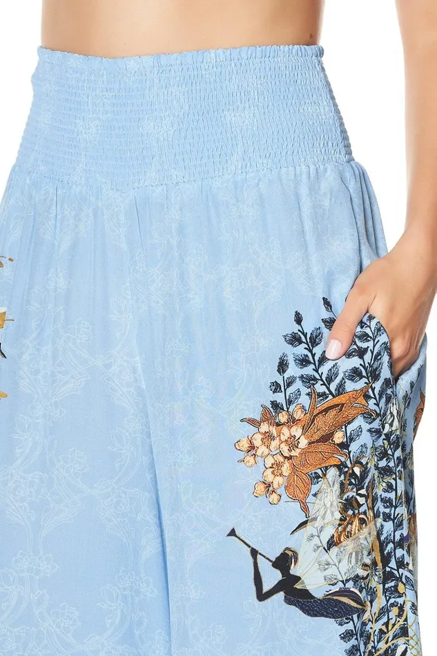 Women Trousers and Leggings Camilla Shirred Waist Pant Fairy Fountain