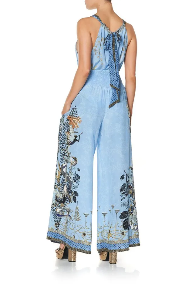 Women Trousers and Leggings Camilla Shirred Waist Pant Fairy Fountain