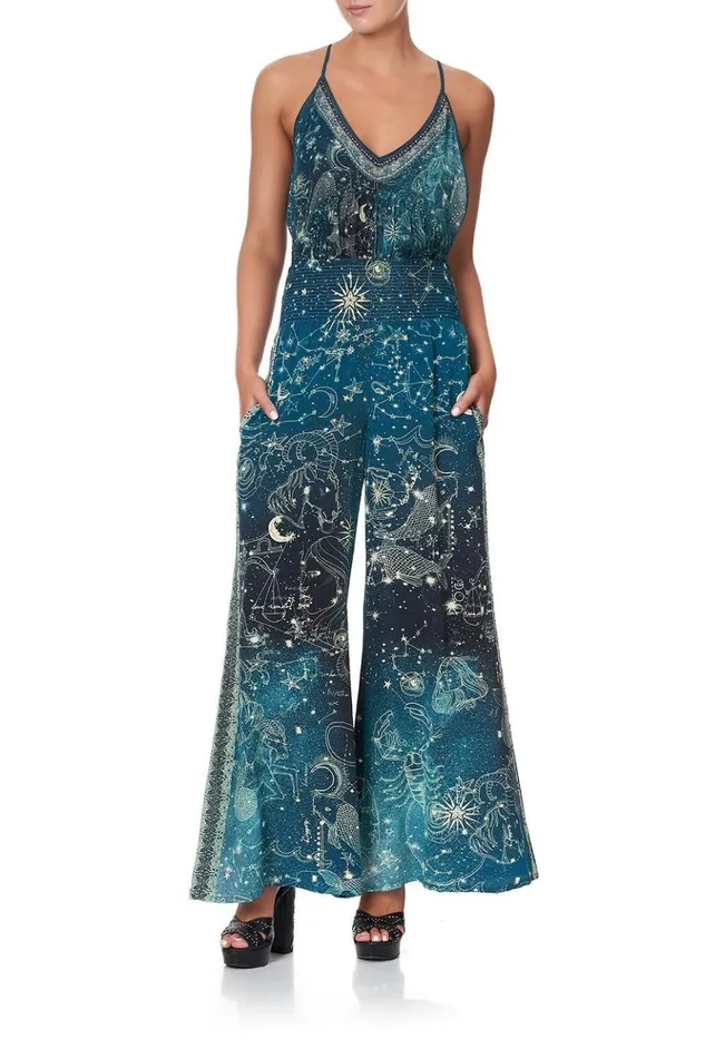 Women Trousers and Leggings Camilla Shirred Waist Pant Into The Mystique