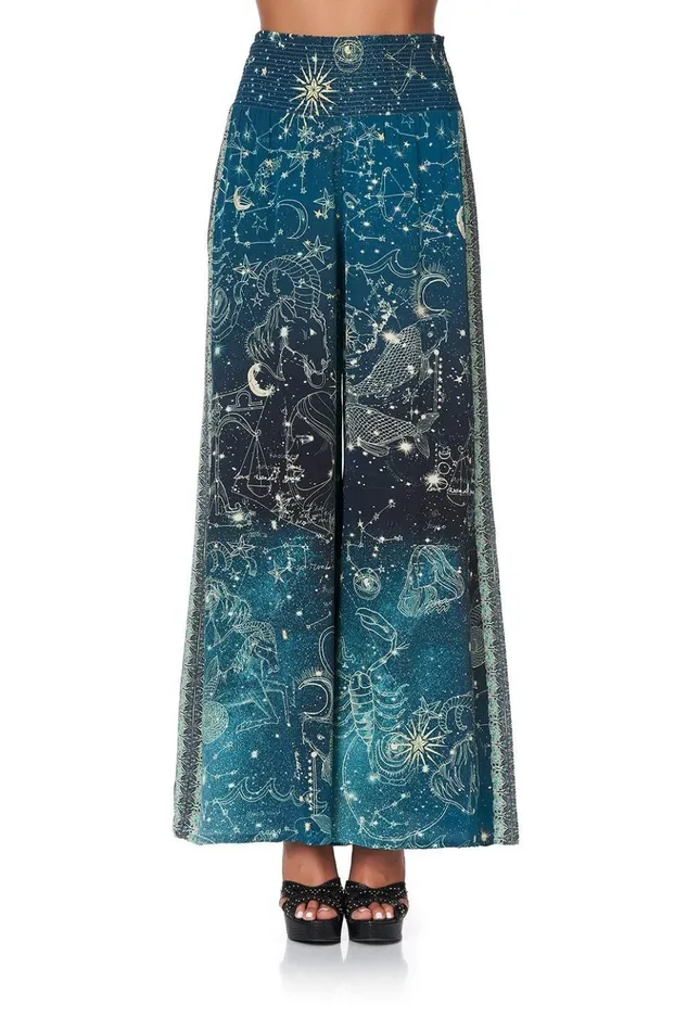 Women Trousers and Leggings Camilla Shirred Waist Pant Into The Mystique
