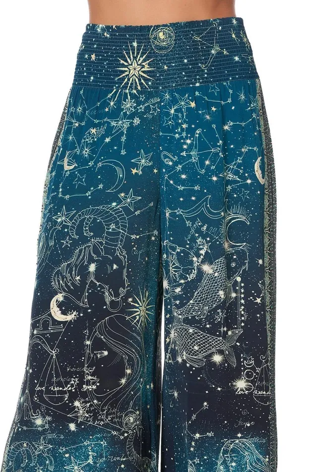 Women Trousers and Leggings Camilla Shirred Waist Pant Into The Mystique