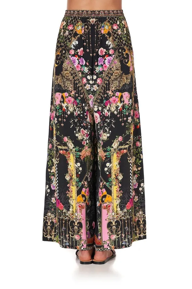 Women Trousers and Leggings Camilla Wide Leg Trouser With Front Pockets Montagues Capulet