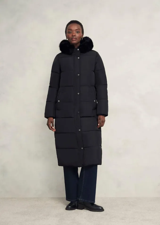 Women Tyla Puffer Black Hobbs Coats and Jackets