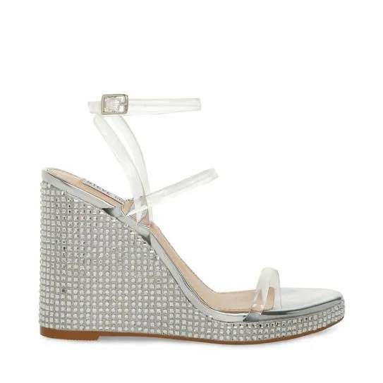 Women UPSIDER CLEAR Clear Steve Madden Sandals