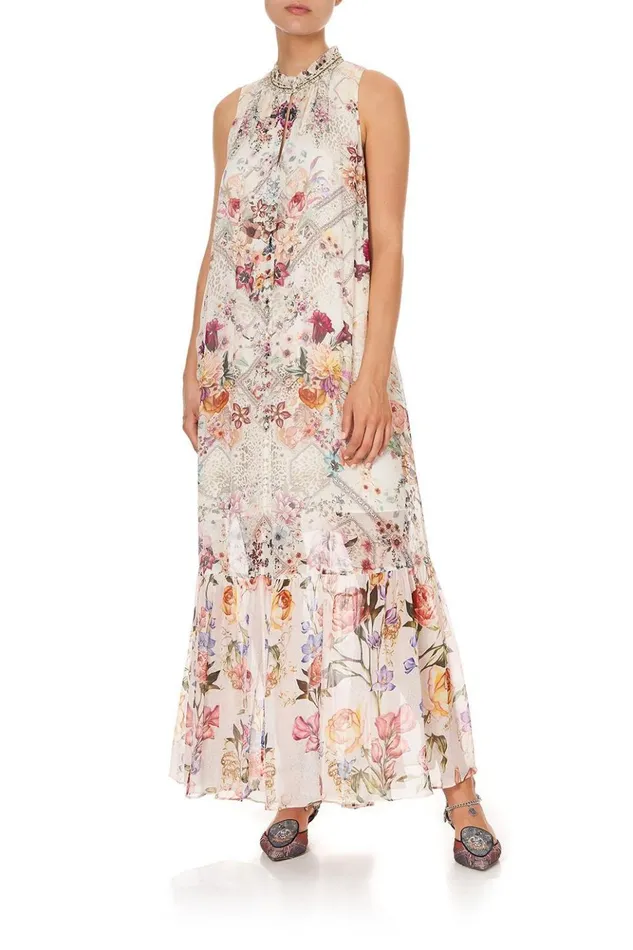 Women Wedding Guest Dresses Camilla High Neck Keyhole Dress Sew In Love