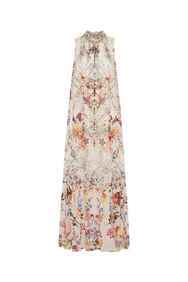 Women Wedding Guest Dresses Camilla High Neck Keyhole Dress Sew In Love
