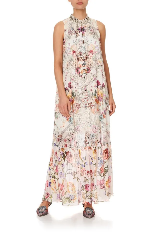 Women Wedding Guest Dresses Camilla High Neck Keyhole Dress Sew In Love