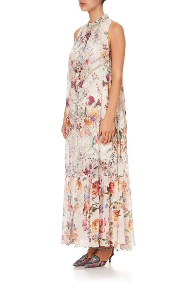 Women Wedding Guest Dresses Camilla High Neck Keyhole Dress Sew In Love