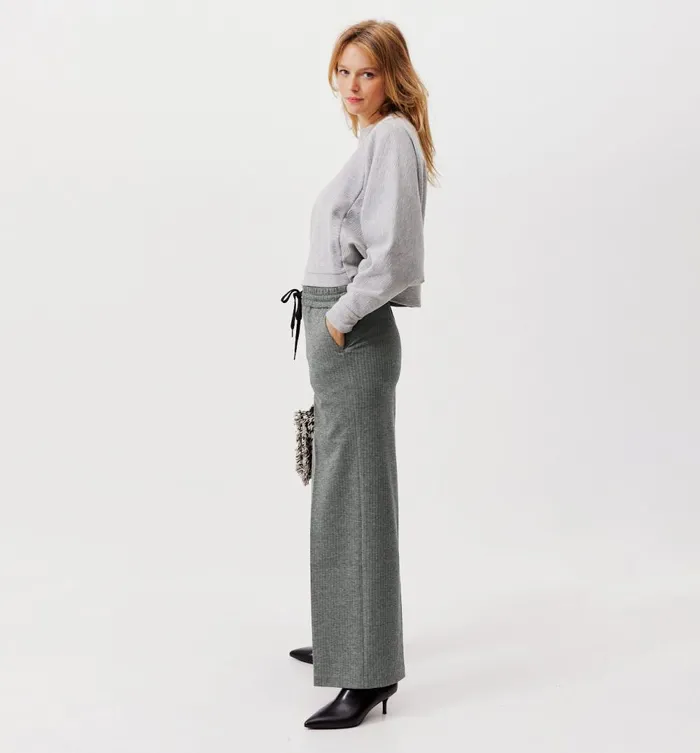 Women Wideleg Jersey Trousers 8211 Multicolour Print Promod Trousers Women Wideleg Jersey Trousers 8211 Multicolour Print Promod Trousers