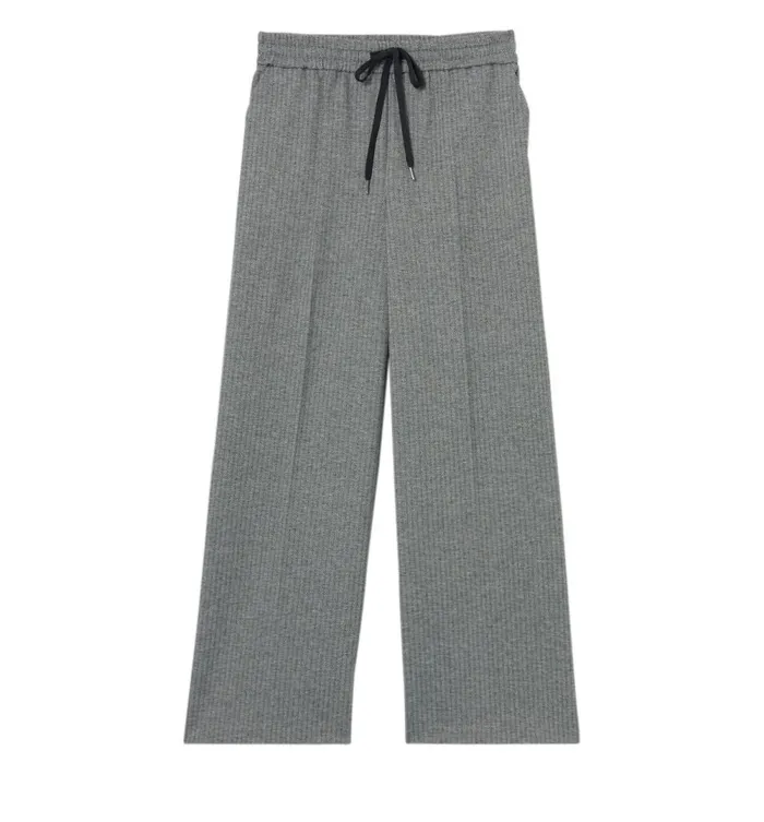 Women Wideleg Jersey Trousers 8211 Multicolour Print Promod Trousers Women Wideleg Jersey Trousers 8211 Multicolour Print Promod Trousers