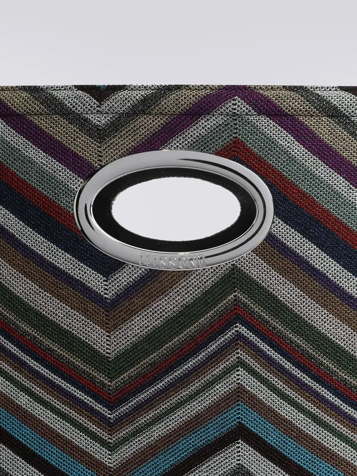 Women Wool And Viscose Chevron Bag With Lurex Multicoloured Missoni Bags Women Wool And Viscose Chevron Bag With Lurex Multicoloured Missoni Bags