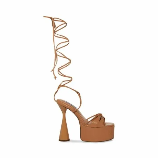 Women YASMYN NATURAL Natural Steve Madden Heels