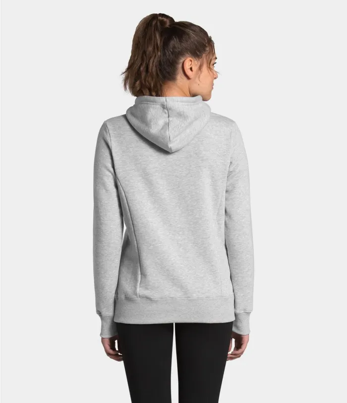 Womens The North Face Hoodies and Sweatshirts Trivert Pullover Hoodie Tnf Light Grey Heathertnf Black