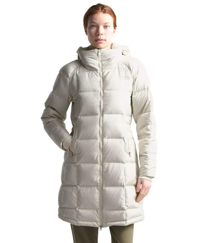 Womens The North Face Insulated and Down Jackets Acropolis Parka Vintage White