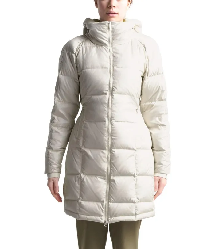 Womens The North Face Insulated and Down Jackets Acropolis Parka Vintage White
