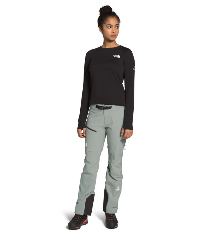 Womens The North Face Pants Summit L4 Soft Shell Lightweight Pants Meld Grey