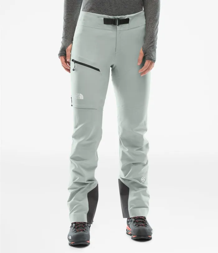 Womens The North Face Pants Summit L4 Soft Shell Lightweight Pants Meld Grey