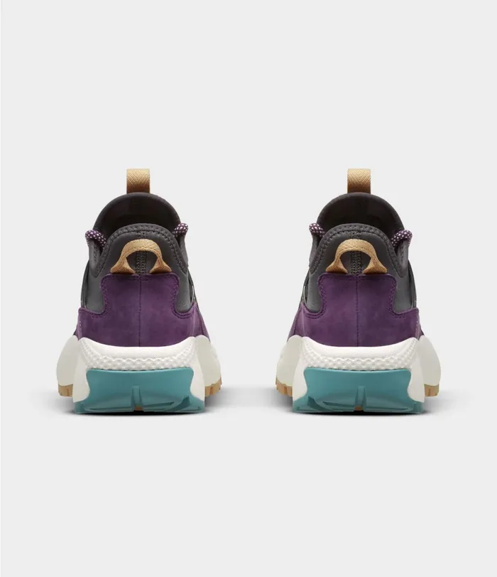 Womens The North Face Sneakers Trail Escape Peak II Blackberry Winevanadis Grey