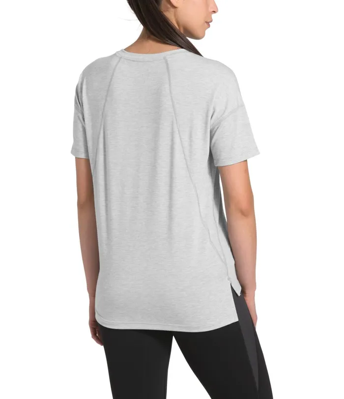 Womens The North Face TShirts Workout ShortSleeve Tnf Light Grey Heather