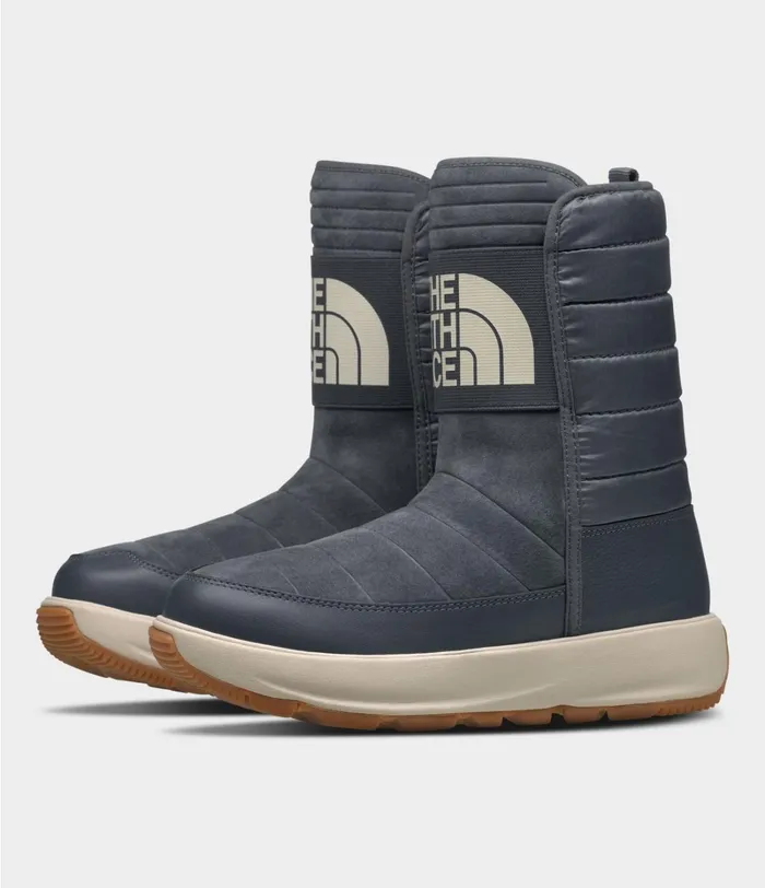 Womens The North Face Winter Boots OZONE PARK WINTER PULLON BOOT Vanadis Greyvintage White