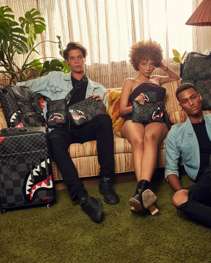 XTC GREY SHARKS IN PARIS HILLS BACKPACK Bags SPRAYGROUND