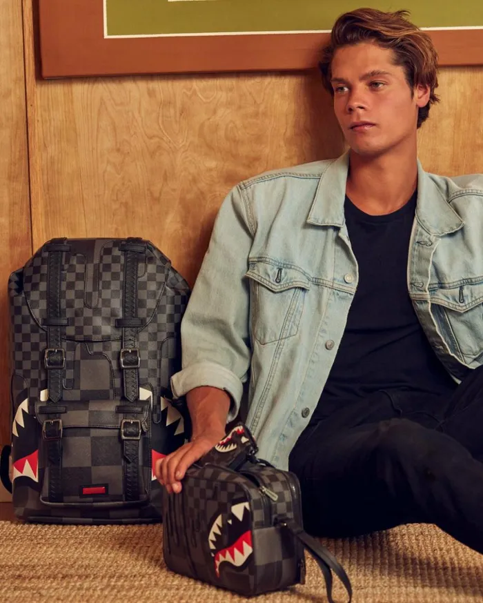 XTC GREY SHARKS IN PARIS HILLS BACKPACK Bags SPRAYGROUND